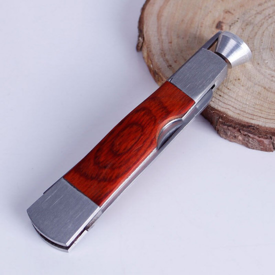 Multifunction Red Wood Smoking Pipe Cleaning Tool 3 in 1 