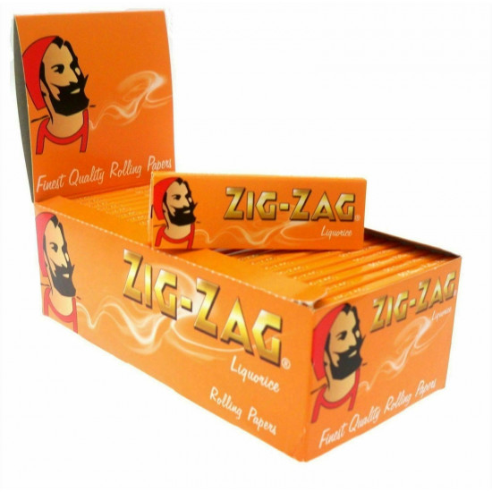 ZIG ZAG Liquorice Regular Rolling paper regular