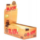 1 x Box Raw Classic Natural Unrefined Rolling Papers ( 50 Booklets in Box )