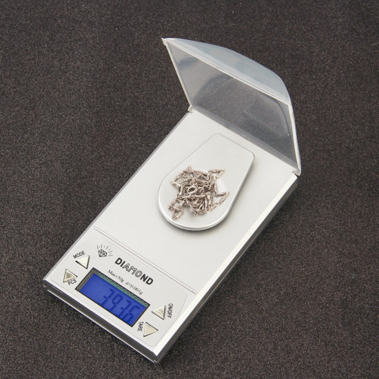 1pcs High Precision 50G 0.001g LCD Digital Jewelry Scale 