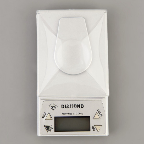 1pcs High Precision 50G 0.001g LCD Digital Jewelry Scale 