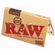 1x BOX AUTHENTIC RAW CLASSIC Double ROLLING PAPERS SINGLE WIDE