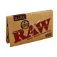 1x BOX AUTHENTIC RAW CLASSIC Double ROLLING PAPERS SINGLE WIDE