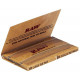 1x BOX AUTHENTIC RAW CLASSIC Double ROLLING PAPERS SINGLE WIDE