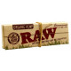 1x BOX RAW 1 1/4 ORGANIC HEMP ROLLING PAPERS + TIPS - FULL BOX (24 PAPERS)