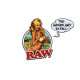 1x BOX RAW 1 1/4 ORGANIC HEMP ROLLING PAPERS + TIPS - FULL BOX (24 PAPERS)