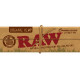 1x BOX RAW ORGANIC HEMP 1 1/4 UNREFINED ROLLING PAPERS + TIPS (24PCS)