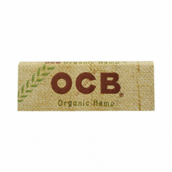 1x Box OCB Cigarette Rolling Papers Organic Hemp (50 Booklets-Full Box)