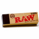 1x Box Raw Rolling Paper Filter Tips Natural Unrefined (box of 50 packs )