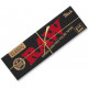 1x FULL BOX RAW Black Natural Hemp Unrefined Rolling Papers 1¼