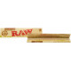 1x FULL BOX RAW ORGANIC HEMP KING SIZE SLIM NATURAL UNREFINED