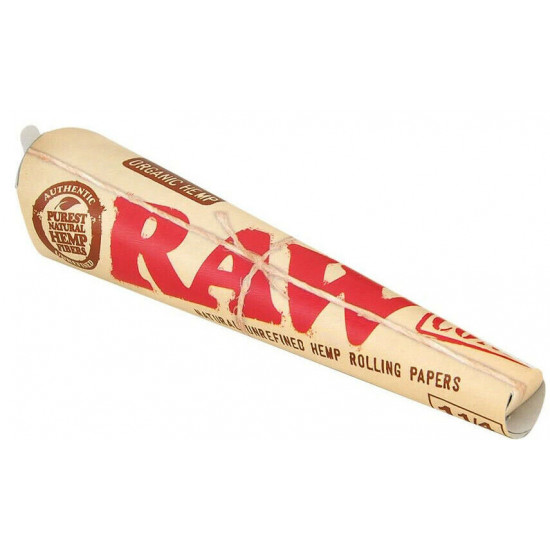 RAW Organic HEMP 1 1/4 Pre-Rolled Cones