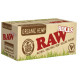 1x Full Box RAW Rolls Organic Hemp Natural Unrefined rolling paper - 5 meters