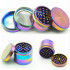 2020 Newest 40mm 50mm 4 Layers Metal Tobacco Crusher Hand Muller Smoke Herbal Herb Grinder Colorful Herb Grinder Tobacco