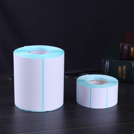 24 Size Barcode Label Adhesive Thermal Label Sticker Paper Supermarket Price Blank Label Direct Print Waterproof Print Supplies