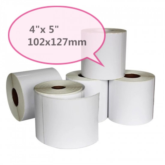 4" Width Thermal Shipping Label 100x100 100x120 102x152 102x127 100x150 100x170 100x180 100x200 100x210 FEDEX UPS TNT EMS DHL