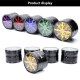 4-layer Herbal Herb Tobacco Grinder Smoke Grinders Lightning-shaped Spice Weed Grinders Smoking Pipe Accessories Smoke Cutter