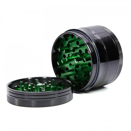 4-layer Herbal Herb Tobacco Grinder Smoke Grinders Lightning-shaped Spice Weed Grinders Smoking Pipe Accessories Smoke Cutter