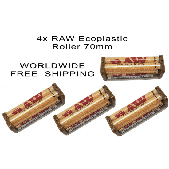 RAW HEMP ROLLING PAPER MACHINE ECO PLASTIC 70MM