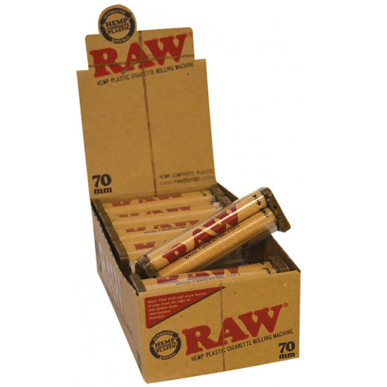 RAW HEMP ROLLING PAPER MACHINE ECO PLASTIC 70MM