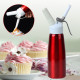 500ml Red Aluminum Whip Cream Foamer Guns Whipper Cake Foam Maker