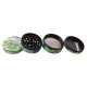 50MM 4-layer Aluminum Herbal Herb Tobacco Grinder Smoke Grinders Grinder