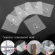 5/10Pcs Transparent Strong Self Adhesive Door Wall Hangers Hooks For Silicone Storage Hanging Kitchen Magic Bathroom Accessories