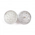 52MM Silver RAW 2 Pieces Herb Grinder 