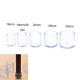 8pcs Silicone Chair Leg Caps Feet Pads Furniture Table Chair Leg Floor Feet Cap Cover Protector Transparent 3 Sizes