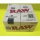 AUTHENTIC Raw Classic Connoisseur King Size Slim with Tips Rolling Paper 24 Box