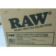 AUTHENTIC Raw Classic Connoisseur King Size Slim with Tips Rolling Paper 24 Box