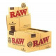 AUTHENTIC Raw Classic Connoisseur King Size Slim with Tips Rolling Paper 24 Box