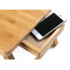 Actionclub Nature Bamboo Laptop Table Simple Computer Desk With Fan For Bed Sofa Folding Adjustable Laptop Desk On The Bed