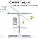 Adjustable Laptop Desk With Cooling Fan Foldable Notebook Laptop Stand Bed Tabletop Desks Home Study Table Computer Desk 52x30cm