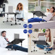 Adjustable Laptop Desk With Cooling Fan Foldable Notebook Laptop Stand Bed Tabletop Desks Home Study Table Computer Desk 52x30cm