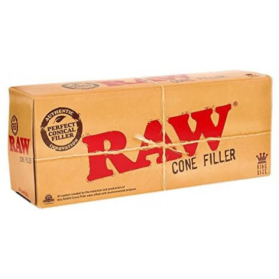 RAW Natural Rolling Papers Cone Shooter - Cone Filling Machine (King Size)