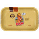 RAW Small Girl Metal Rolling Tray 27.5 x 17.5 cm, Beige