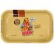 RAW Small Girl Metal Rolling Tray 27.5 x 17.5 cm, Beige