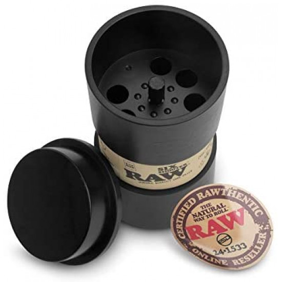 RAW Six Shooter for 1 1/4 Sized Cones | Cone Loader Filling Device | Fills 1,2,3, or 6 Cones at a Time!