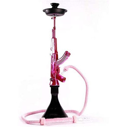 AK47 32" Smokers Club Bar Outdoor Modern Hookahs Kit Set 