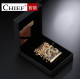 Chief New Dragon Carving Lighter Retro Metal Weel Kerosene Lighters Unique Gasoline LIghters Windproof Men Smoking Lighter