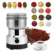 Coffee Grinder Electric Multifunctional Home Coffe Machine Kitchen Tool Stainless Steel Coffee Bean Nut Grinder Milling Machine