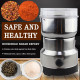 Coffee Grinder Electric Multifunctional Home Coffe Machine Kitchen Tool Stainless Steel Coffee Bean Nut Grinder Milling Machine