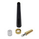 Detachable Aluminum Alloy Portable Tobacco Pipes with Filter Core Conical Weed Herb Smoke Pipe Container Tube Case Smoking Tools