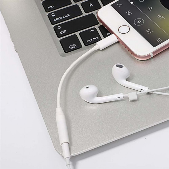 For Apple Lightning To 3 5 mm Audio Jack Adapter for Iphone Se 2020 11 2 Pro Xs Max Xr X 10 8 Plus Headphone Splitter Aux Cable