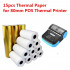 Free shipping 10pcs 80x30mm handheld Receipt Paper Roll for Mobile POS 80mm Bluetooth Thermal Printer, coreless cash till roll