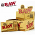 Full Box 20 Packs Raw Natural Unrefined Pre-Rolled Tips 21 Per Box