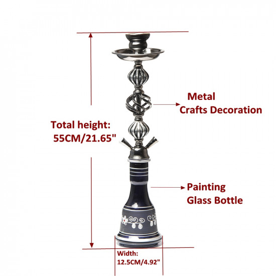 Glass Hookah Shisha Pipe