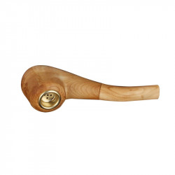 High Quality handmade Solid Wood Pipe Retro vintage portable Smoking Pipe