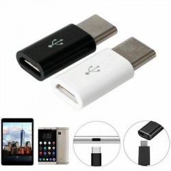 Hot 1pc Micro USB To USB C Adapter Mobile Phone Adapter Type-c Interface Data Line Charging Converter For Samsung Xiaomi Huawei